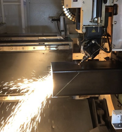 Laser Cutting Carbon Steel Pipe